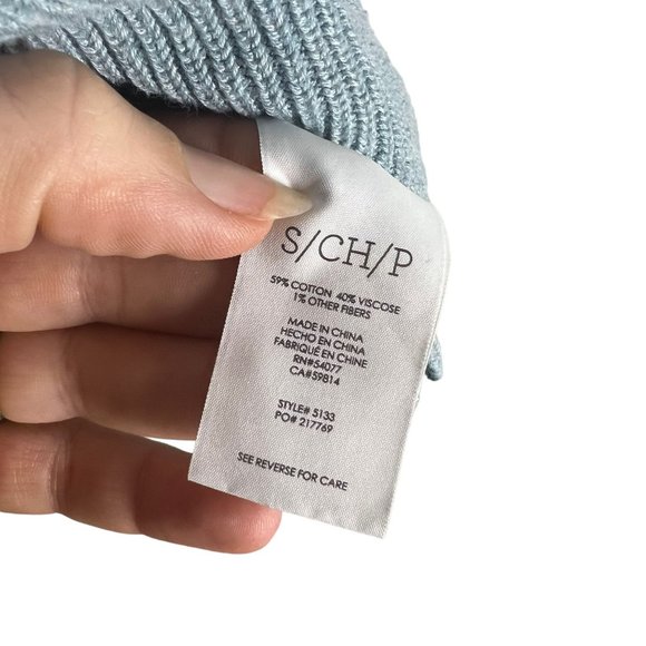 CAbi Blue Swing Knit Sweater Small - Picture 4 of 7